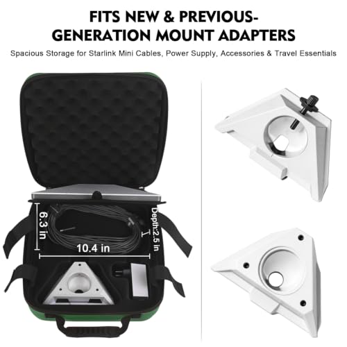 Image of Ultra-Light Case for Starlink Mini, Waterproof EVA Shockproof Bag