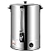 Dozownik napojów ze stali nierdzewnej, kocioł gorącej wody, zewnętrzny wskaźnik wody, urna gastronomiczna do domowego biura w kuchni (30 litrów)