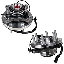 KUSATEC 515169 Front 2PCS 4x4 Wheel Bearing and Hub Assembly Compatible with Ford F-150 4WD 2015 2016 2017, 6 Lug Bolts w/ABS