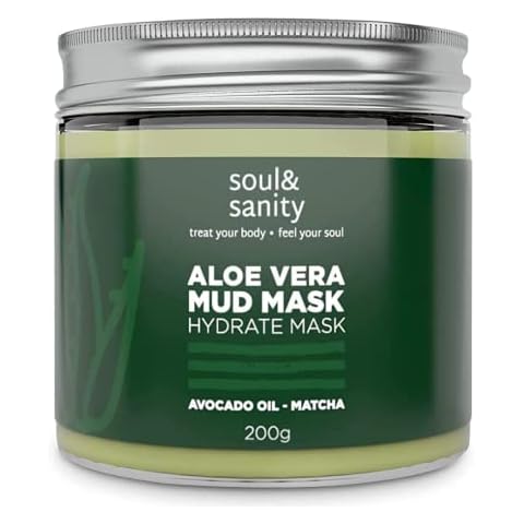 soul&sanity Aloe Vera & Mud Mask Cover