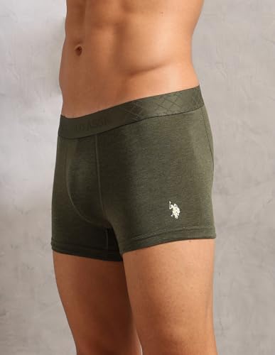 Image of U.S. Polo ASSN. Men's PT006 Bamboo Comfort Trunks for All-Day Freshness - Pack of 1