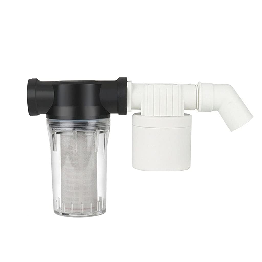Filtro de bomba de agua, Qiufa 1 pieza 1/2 "3/4" 1 "válvula de flotador de plástico y filtro, filtro de bomba de agua de nailon, válvula de control automático del nivel de agua for tanque de agua sola