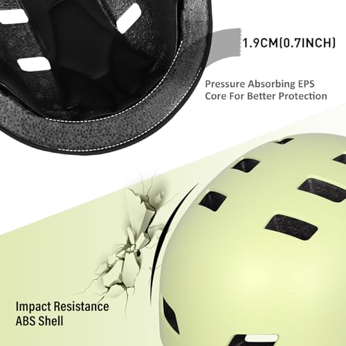 Image of Skateboard Bike Helmet,3 Sizes for Adults Youth Teen Kids Toddler