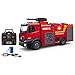 Produktbild s-idee® S1562 Rc Feuerwehr Löschfahrzeug 1:14 LKW 12 Kanal Huina 1562 mit Spritzwasserfunktion