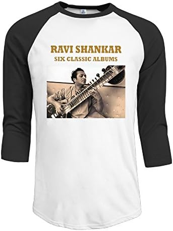 Ravi Shankar - 6 Classic Albums Mens Plain Raglan Shirt Baseball