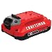 CRAFTSMAN 20V MAX Lithium Ion Battery, 2.0-Amp Hour (CMCB202)