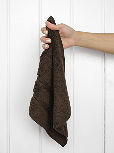 image for American Soft Linen Luxury Washcloths for Bathroom, 600 GSM 100% Cotto