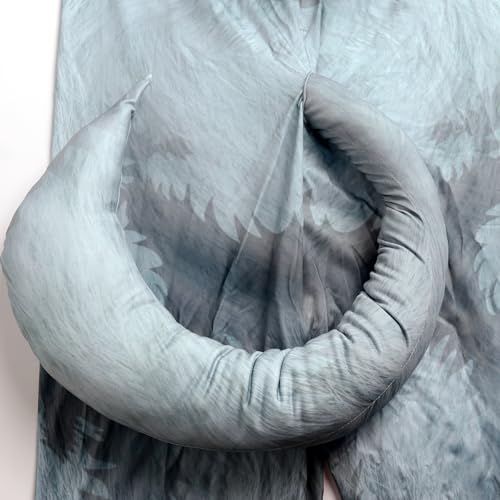 Image of Animal Full Bodysuit for Men Muscle Spandex Jumpsuit Furry Costume with Big Tail for Adult Cosplay Halloween Party