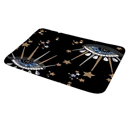 Tapis de bain absorbant 78x50 cm lavable en machine pour douche