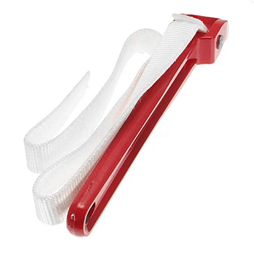 MOVKZACV Clé à Sangle, Filtre à Huile Clé Outil de démontage Poignée, Sangle de Filtre à Huile Universelle, Outil de Retrait de clé à Huile, pour mécaniciens et plombiers