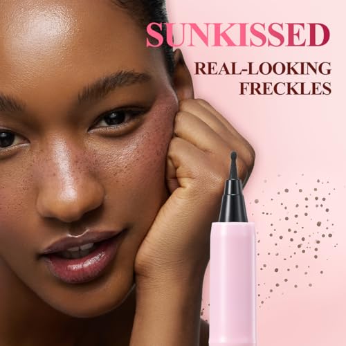 Image of Peripera Freckle Pen | Natural Sun-Kissed Makeup, Long-Lasting & Smudge-Proof Faux Freckles, Precision Dot Tip, Buildable K-Beauty Makeup, Safe for Sensitive Skin (02 TAN BROWN)