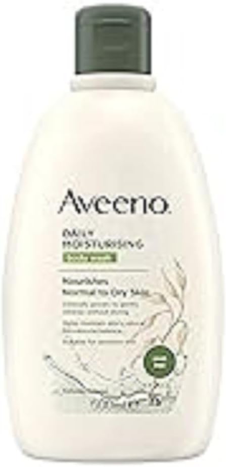 Aveeno Daily Moisturising Body Wash (1x 500ml), Gentle Wash with Soothing Colloidal Oatmeal, Nourishing Body Cleanser for Sensitive and Normal to Dry Skin