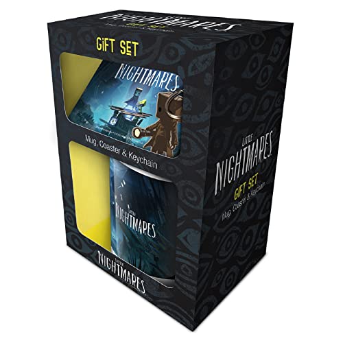 Little Nightmares II Mug, Coaster and Keyring in Presentation Gift Box 11oz Ceramic Mug - Official Merchandise