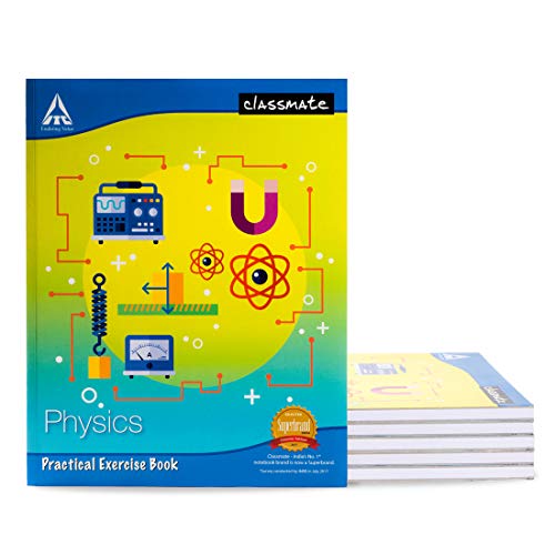 Image of Classmate Long Notebook, Single Line (Pack of 6) Practical Notebook - Physics (Pack of 6)