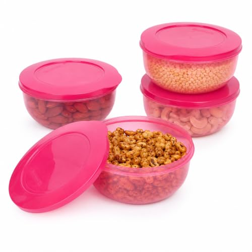 Cutting EDGE 900ml Eco Storage Container & Organizer Set of 4 (Pink)