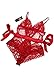 Garmol Women Lingerie One Piece Teddy Fishnet Lace Bodysuit Corset Plus Size Vintage Lingerie Set Classy Romper, (Red, Medium)