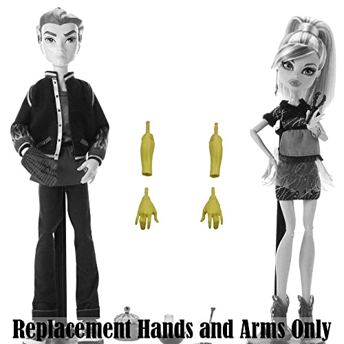 Replacement Parts For Monster High Home Ick Abbey Bominable And Heath Burns Dolls - Bbc82 ~ Replacement Hands And Arms #TOP1