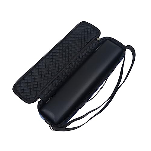 Kisangel Thickened Flute Oxford Pouch 16/17 Hole Flute Case Durable Leather Storage Bag Easy to Carry