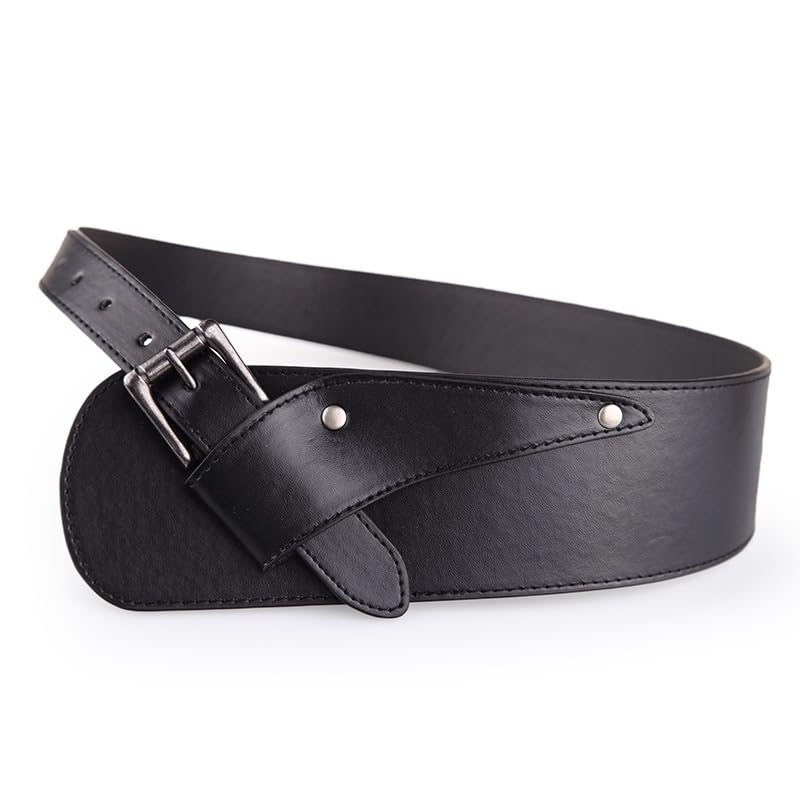 T Stage Show Women's Wide Waist Seal Oblique Women's Belt Decorative Belt