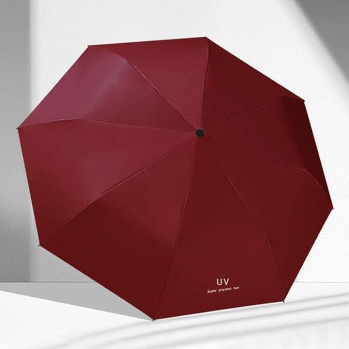 Image of UV Umbrella for Sun & Rain - Auto Open /Close | Windproof | Travel-Friendly 3-Fold Design | SPF 50+ Coated | Big Canopy, Easy to Carry
