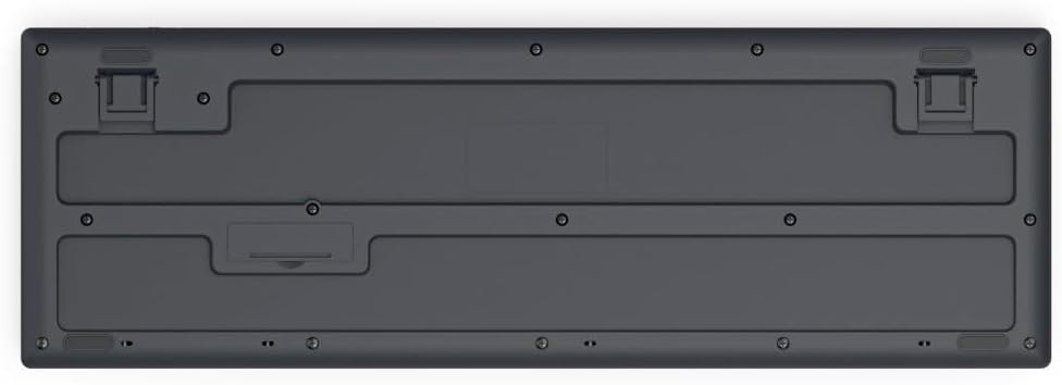 Нижний view of Hama WK-200 Wireless Keyboard, showing battery compartment