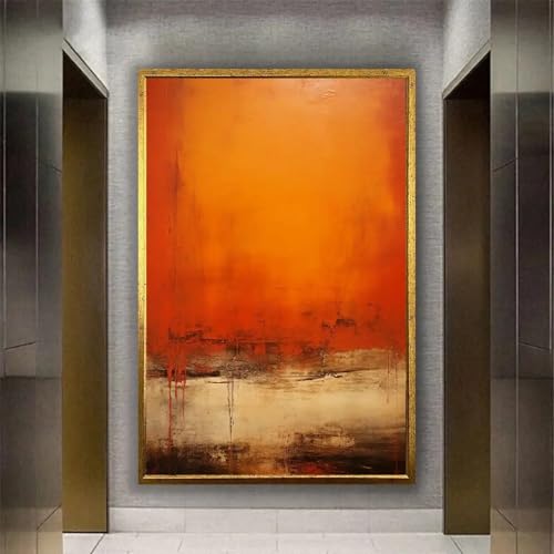 Grandes impressions sur toile blanche de haute qualité fond doré artistique 70 x 90 cm - 2