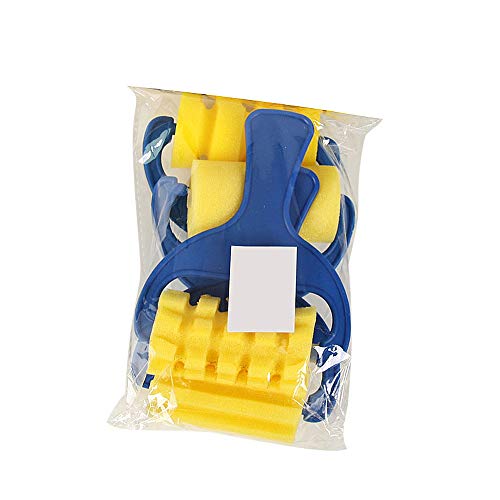Set di 4 rulli in spugna per pittura, vernice, kit...