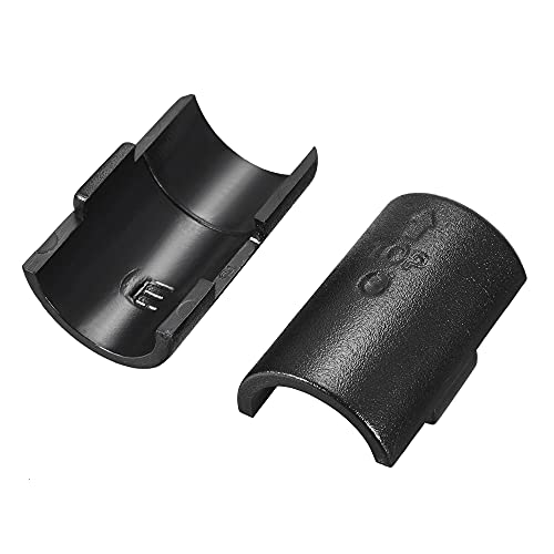 uxcell Wire Shelf Clips 3/4 Inch Wire Shelving Lock Clips Plastic for Wire Shelving System, 16 Pcs