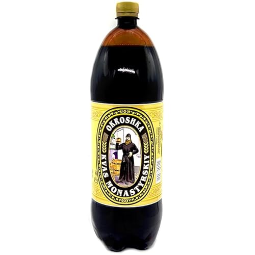 Ukrainian "Okroshka" Monastery "Monastyrskiy" Kvas Rye Bread Drink for Cold