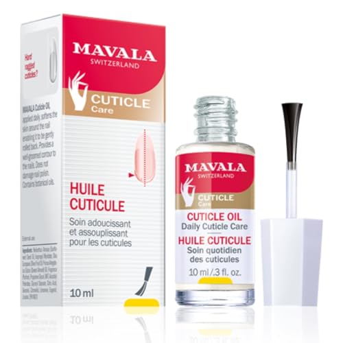 MAVALA Nagelhaut Öl, für die tägliche Pflege der Nagelhaut, bei trockene, eingerissene und spröde Nagelhaut, 10ml