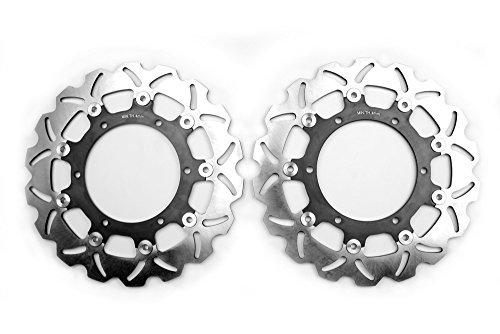 Paire disques wave avant Suzuki GSXR 600 750 1000 finition premium