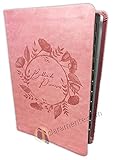 Biblia de Promesa / Letra Grande / Rosado Moderno Index (Spanish Edition)