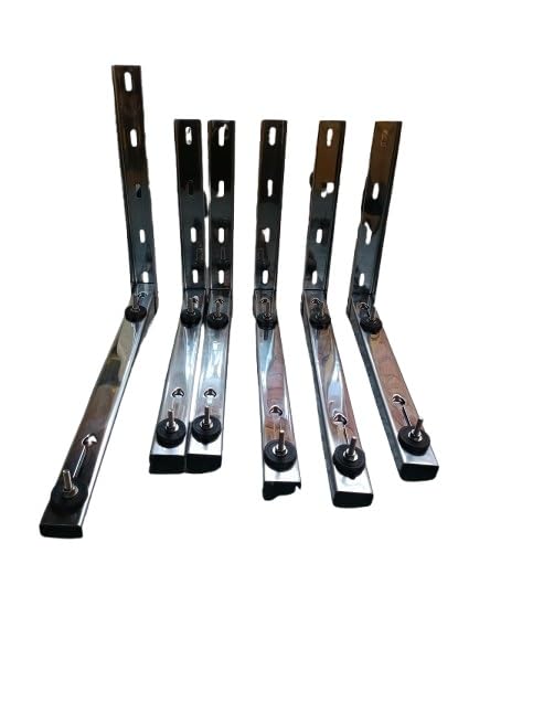 Suportes Ar Condicionado fabricado em inox 304, 9/12000 btu;h, para máquinas de até 32 kg.