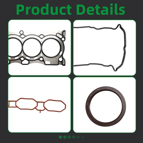 Image of Head Gasket Set HS26659PT, Fits for Nissan Altima 2013-2018, for Nissan Rogue 2014-2020,2.5L l4 16V Gas DOHC Naturally Aspirated,HGS4242 HS55009 VS50831R(54pcs)