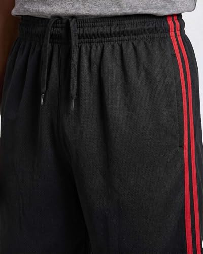 Image of 5 Pack Boys' Mesh Athletic Shorts Basketball Kids Soccer Sports Pockets