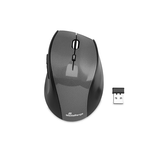 Media range 813093 mros207 set tastiera/mouse nero