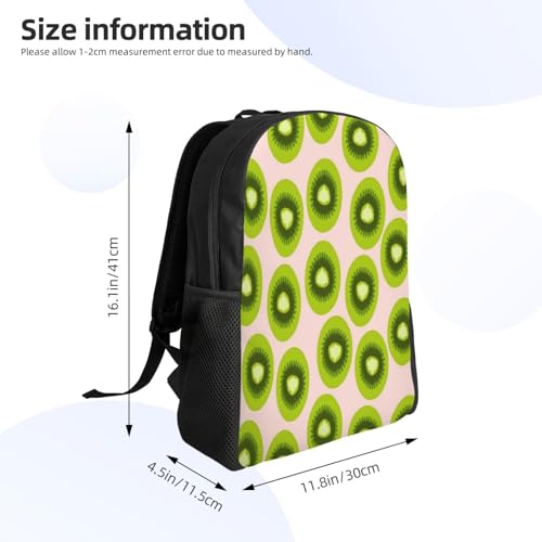 Cute Kiwi Fruit Backpack Simple Leisure Travel Backpack Outgoing Daypack 16 inch3