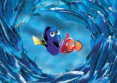 POSTER Finding Nemo Disney décoratif de 30x40cm pour illuminer une chambre d'enfant moderne