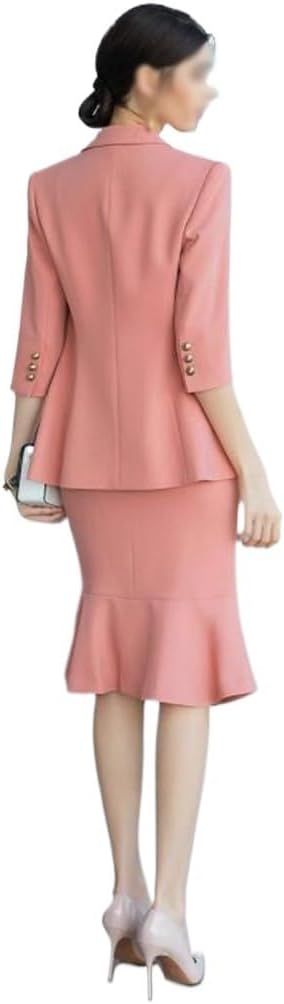 Fish Tail Dress Suit Female Professional Temperament Formal Two