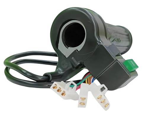 Image of Electric Throttle Accelerator, 3 Speed Modes, Forward /Reverse Control for Electric Bikes and Scooters, Universal Compatibility with Connector Cables