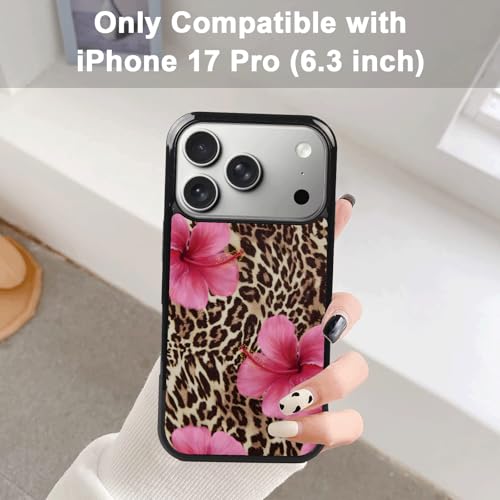 Coque iPhone 17 Pro esthétique fleurs roses finition premium - 2