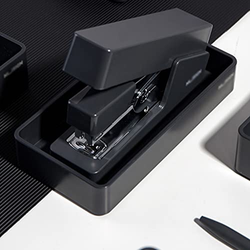 Bienka Desktop Staplers Office Stapler 20 Sheet Capacity 24/6 Staplers For Desk For Office, Home And School Multifunctional Labor-Saving Stapler Stapler (Color : Black, Size : 5000 Staples) #TOP6