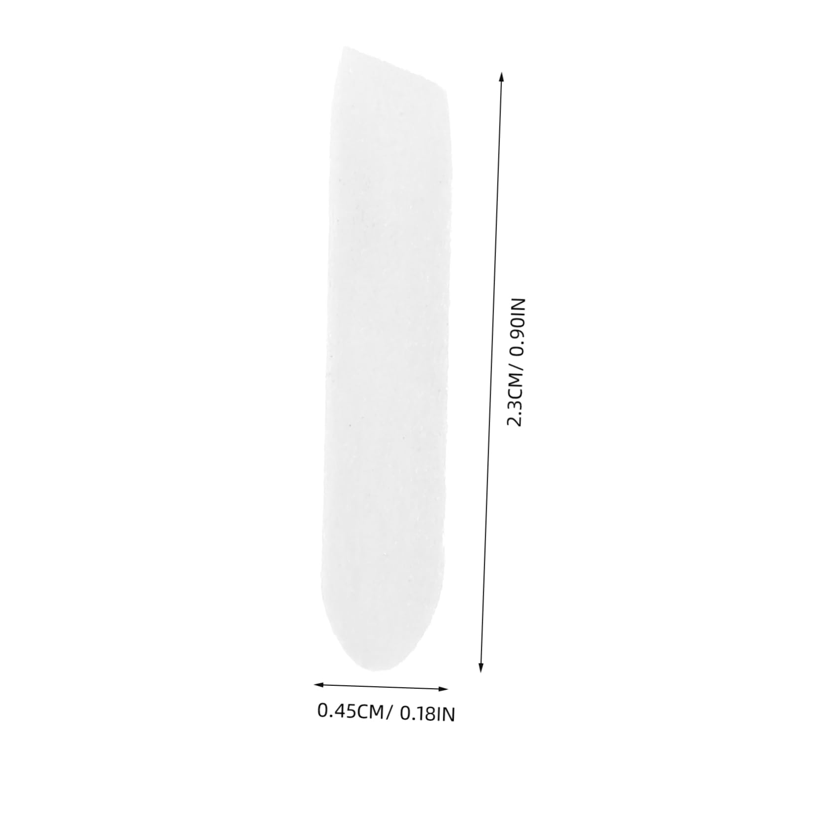 HOMSFOU Polyester Fiber Replacement Nibs for Paint Marker Pens 4.5mm Tip Easy Install for Writing Drawing Marking
