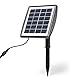 BuyWeek Solar Unterwasser Licht LED Teichbeleuchtung IP68 Wasserdicht Unterwasserstrahler Landschaftsscheinwerfer Gartenbeleuchtung für Garten Teich Patio Aquarium, Warmweiß 3200 K, 3 in 1
