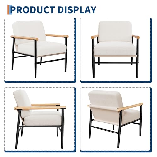 Sillón Plegable PU Blanco miniatura 6
