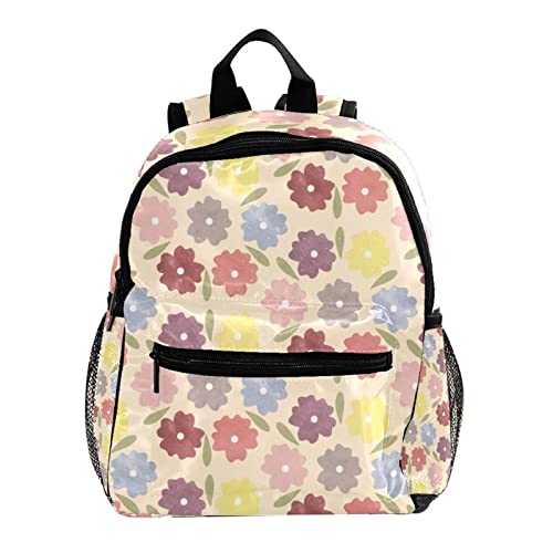 Sac à dos pour enfants 30,5 cm sac de voyage garçons filles fleurs