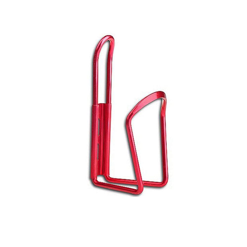 Bike Bottle Holder, Water Bottle Cage Aluminium Alloy Water Bottle Holder fit Bicycles, MTB, Baby Strollers, Wheelchair 1PCS Red
