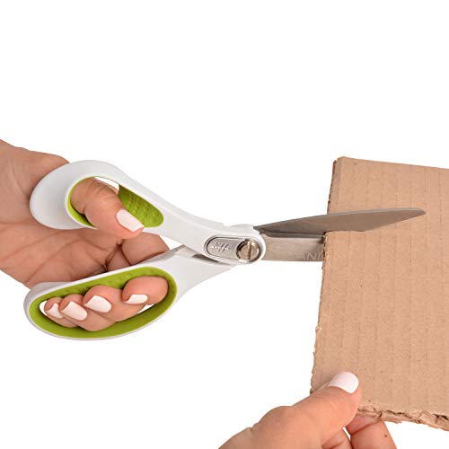 Westcott 16935 8-Inch Heavy-Duty Lefty Carbo-Titanium Scissors For Office And Home, Straight (16935) #TOP4