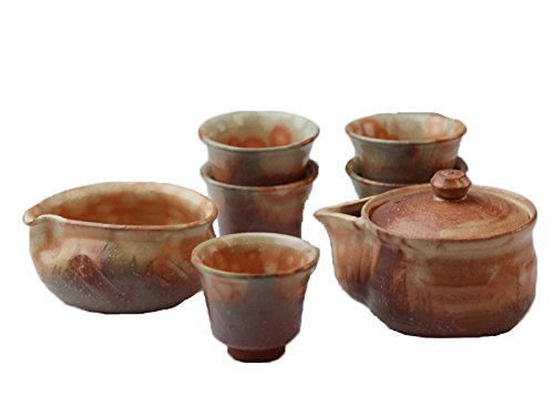 陶器 茶釜 木製の蓋付き Amazon｜萩陶苑 萩焼 彩土 煎茶器 5906｜湯呑み オンライン通販