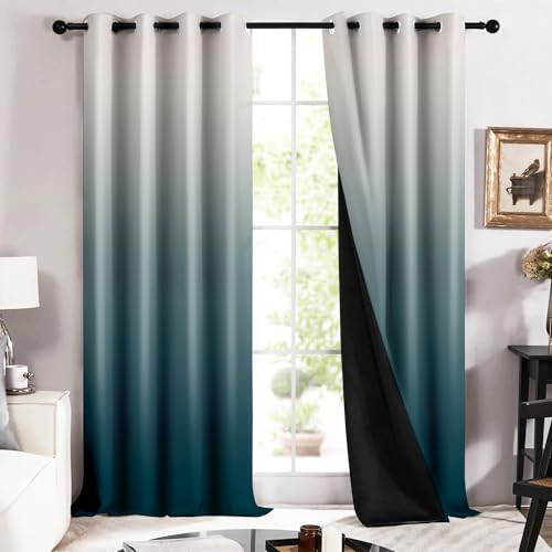 Story@Home 100% True Blackout Semi Long Door Curtains 8 Feet Long...